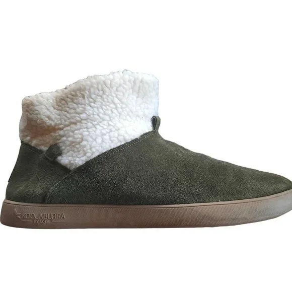 Koolaburra Shoes Koolaburra By Ugg Womens Isana Green Suede